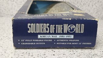 Akčnú figúrka "Soldiers of the World" z Korean War 1950-19 - 6