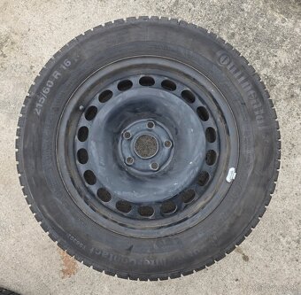 PLECHOVÉ DISKY 5x112 R16 S PNEU 215/60 R16 - 6