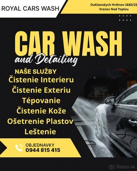 Royal Car Wash Ponúka Ručne umytie - 6