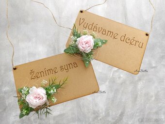 Vydávame dcéru, Ženíme syna - rôzne tabuľky - 6