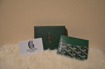 Goyard cardholder 1:1 zelenej farby - 6