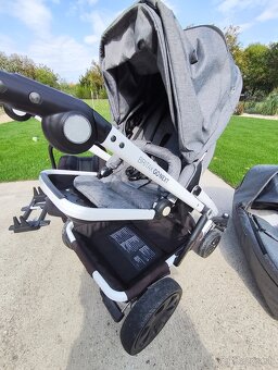 Kočík Britax Go Next grey melange 2-kombinácia plus vajíčko - 6
