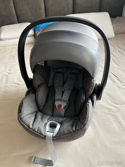 Cybex PRIAM Deep Black 3 kombinacia - 6