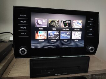 MIB2 Škoda Bolero / Amundsen s Carplay a Android Auto - 6