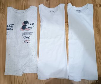 Tričká s dlhým rukávom vek.146 - 6