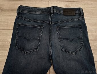 Pánske,kvalitné džínsy,skinny DIESEL - veľkosť 32/34 - 6