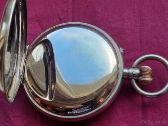 Obrovské vreckové 8 dňové hodinky. - 6