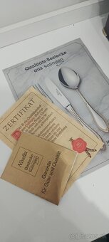 Luxusný príbor SOLINGEN Brita Exclusive –nepoužívaný, kufrík - 6