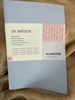 Klarstein Dr. Watson XXL vyhrievacia deka - 6