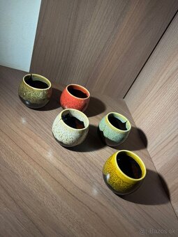 Sada 5 keramických šálok v Japonskom štýle - 6