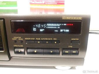 HX PRO 3-hlavovy, ATC kazetovy deck TECHNICS RS-BX601, Japan - 6