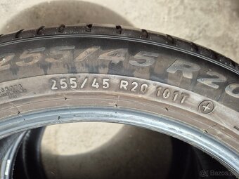 255/45 r20 letné 2 ks PIRELLI dezén 6,7 mm DOT2022 - 6