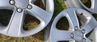 Alu kola 5x112 R16 Seat rezervace do 16.7 - 6