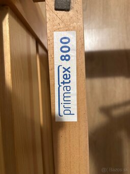 Polohovateľna posteľ S Motorom  práve Drevo Massiv. - 6