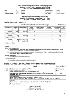 Slnečný, investičný pozemok v Bardejove – 491 m² - 6