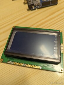 Arduino UNO + LAN shield + 2x display shield - 6