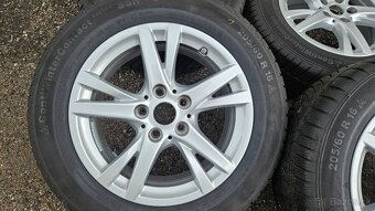 zimní Alu kola originál BMW 16" s pneu Continent - 6