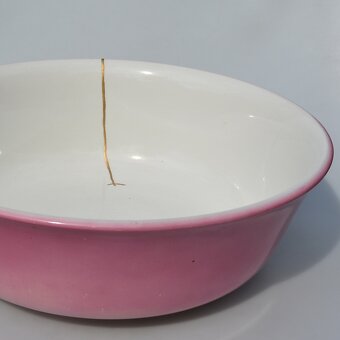 Royal Doulton Starožitná veľká umývacia sada s vázou - 6