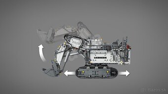 LEGO Technic 42100 Bager Liebherr R9800 - 6
