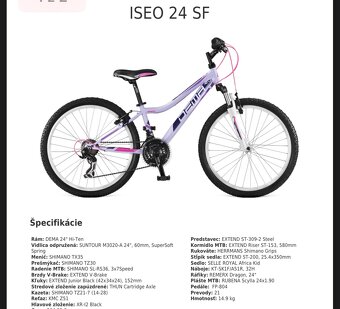 Detsky bicykel dema 24 - 6