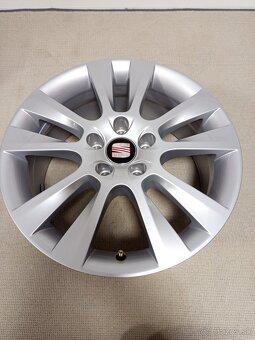 Alu Disky Seat R17 5x112 Et39 7J Škoda Audi Volkswagen - 6
