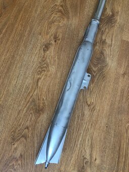 Predám originálny výfuk s kolenom na motocykel ČZ 175/450 - 6