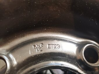 Zimné 185/65 r15 na diskoch 4x108 Peugeot - Citroen - 6