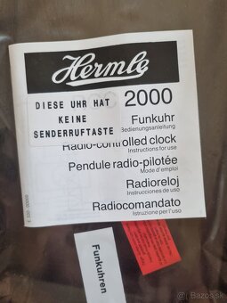 Hodiny Hermle rádiom riadené - 6
