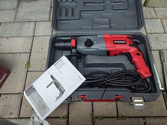 Predám priklepovu vŕtačku Worcraft nová - 6