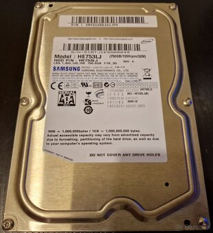 rozne hdd od 80GB - 750GB - 6