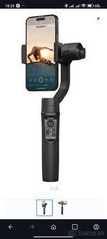 Predám stabilizátor na telefóny Hohem iSteady Mobile+ - 6