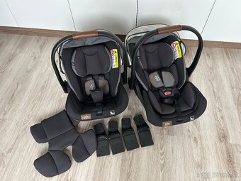 Predám 2x kombinovaný kočík Kinderkraft + 2x vajíčko Joie - 6