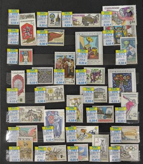 Poštové známky Československo - 6