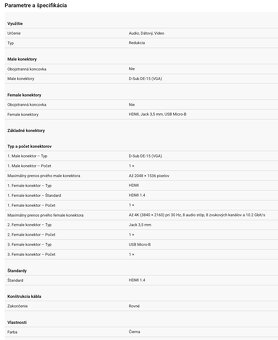 PremiumCord VGA + audio → HDMI - 6
