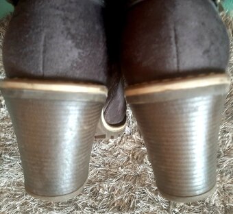 Sivé členkové čižmy - 6