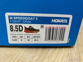 HOKA Speedgoat 5 castlerock/flame - nové - 6