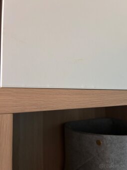 Predám skrine Ikea Besta (farba dub/biela) - 6