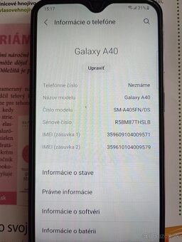 Samsung Galaxy A40 - 6