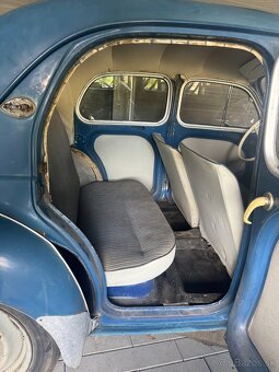 Renault 4 CV, 1958 s TP biele ŠPZ - 6