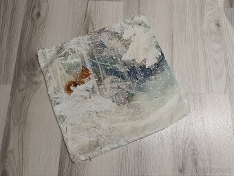 Vianočné zimné obliečky na vankúše - 6