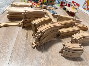 Vláčiková drevená dráha - 6