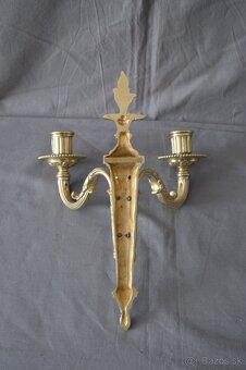 Mosadzné nástenné svietniky - 6