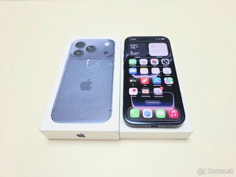 APPLE IPHONE 17 PRO 256GB DEEP BLUE,TOP STAV ,BATERKA 100% - 6