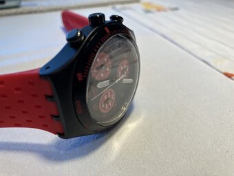SWATCH IRONY CHRONO REDLY YCB 4022 - 6