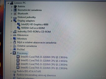 Lenovo B580 + Intel core i5 + 4gb ram + Windows 7 - 6