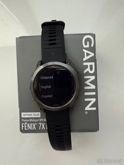 Garmin Fenix 7X PRO SAPPHIRE Solar - 6