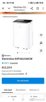 Predám klimatizáciu Elektrolux - 6
