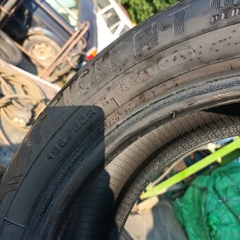 Predám letné Pneumatiky Good Year 185/60R15 - 6