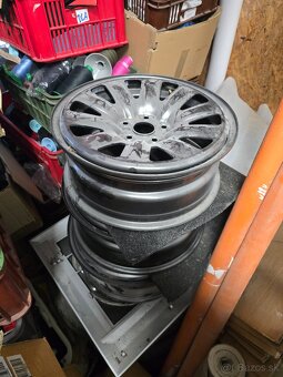 Predám DISKY 17 "plecháče" bez puklíc - 6