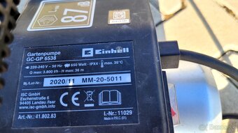 Zahradne cerpadlo einhell - 6